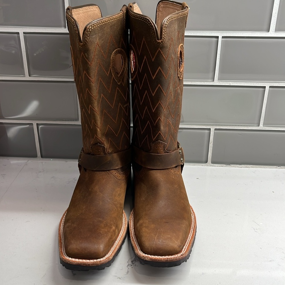Wrangler Women's Size 5.5 B in Bronc Western Pull‎ On Boots w Calf Slits - NWOT - Picture 2 of 11